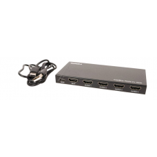 HDMI skirstytuvas 1→4 4K (30Hz) su maitinimu per USB C